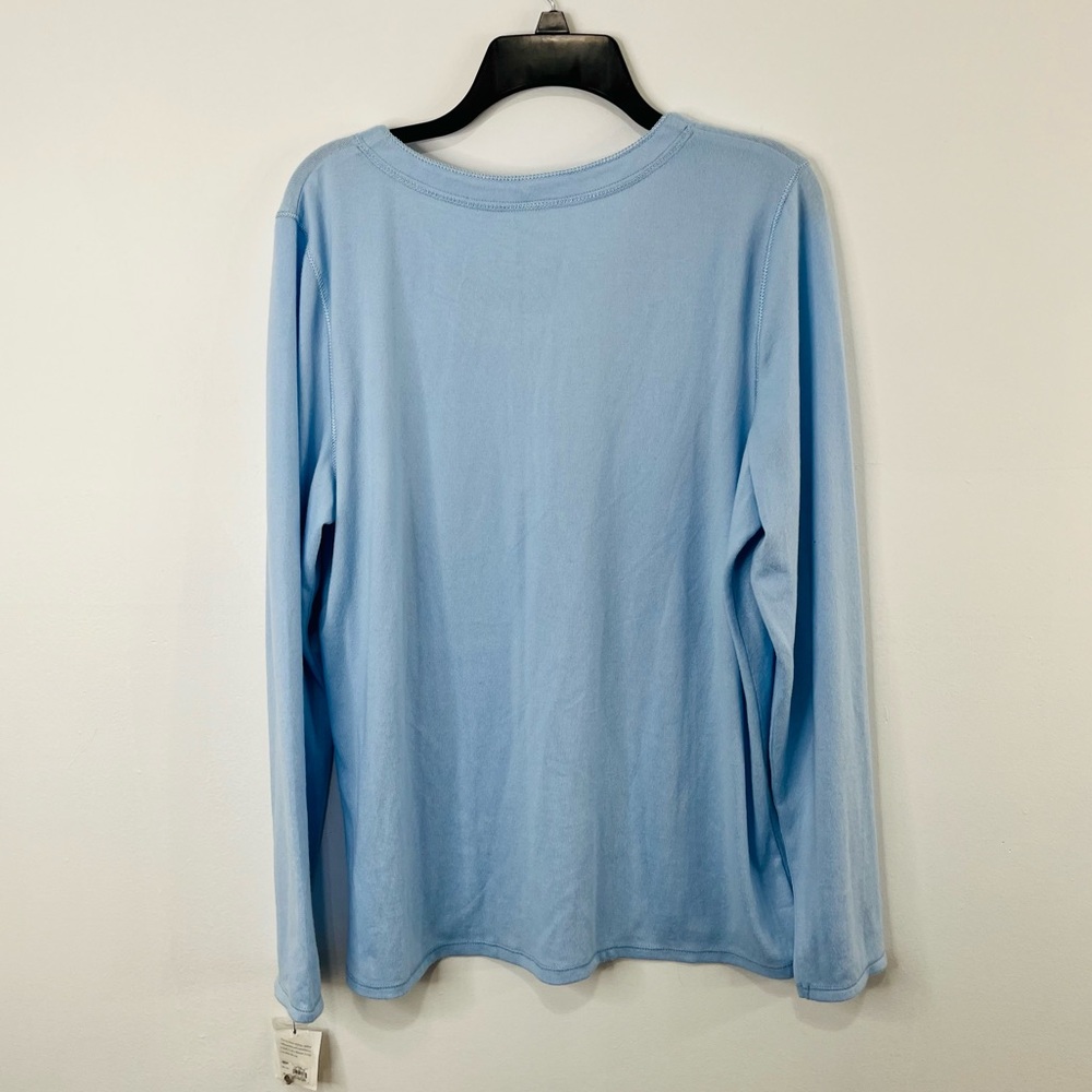 ✨ NWT Croft & Barrow Super Soft Pajama Top – Cozy Essential ✨ - Picture 3 of 10
